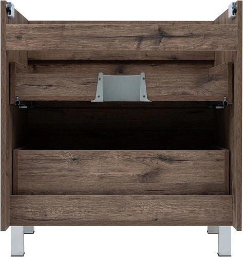 Тумба под раковину Aquanet Нота New 90 00344145 напольная, дуб веллингтон табак Тумба под раковину Aquanet Нота New 90 00344145 напольная, дуб веллингтон табак