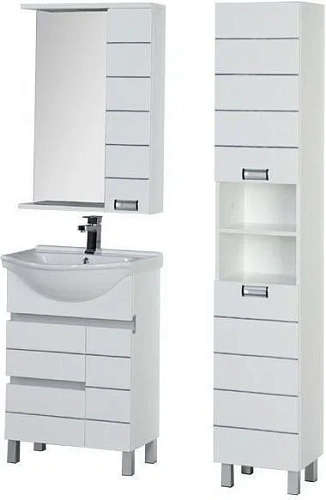 Комплект мебели Aquanet Доминика 60 белый 00172403 Комплект мебели Aquanet Доминика 60 белый 00172403