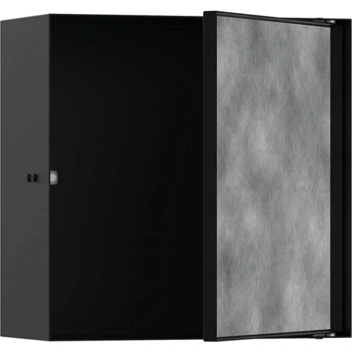 Настенный короб Hansgrohe XtraStoris Rock 30х30х14 см с дверью для облицовки плиткой 56091670, матов Настенный короб Hansgrohe XtraStoris Rock 30х30х14 см с дверью для облицовки плиткой 56091670, матов