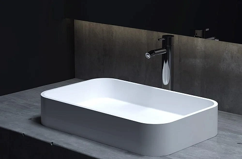 Раковина Salini CALLISTA 01 покраска по RAL полностью 1101104GF 545x345 накладная S-Sense Раковина Salini CALLISTA 01 покраска по RAL полностью 1101104GF 545x345 накладная S-Sense