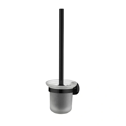 Ершик для унитаза IDDIS Sena SENSBG0i47 черный матовый, матовое стекло Ершик для унитаза IDDIS Sena SENSBG0i47 черный матовый, матовое стекло
