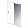 Картинка анонса товара «душевая дверь am.pm gem solo w90g-150-1-195mmir 150х195, стекло зеркальное, профиль матовый хром»