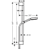 Душевой гарнитур Hansgrohe Pulsify Relaxation 105 3jet 24170670 матовый черный Душевой гарнитур Hansgrohe Pulsify Relaxation 105 3jet 24170670 матовый черный