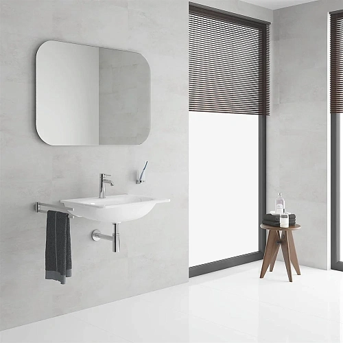 Смеситель для раковины GROHE Essence+ (23590001) с низким изливом, хром Смеситель для раковины GROHE Essence+ (23590001) с низким изливом, хром