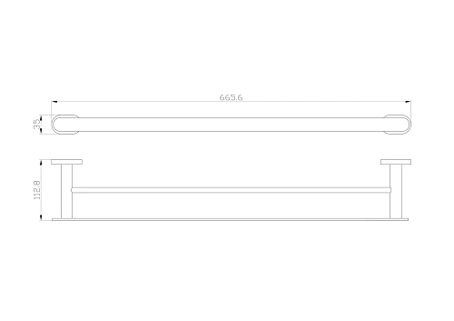 Полотенцедержатель Wonzon & Woghand хром (WW-8411) Полотенцедержатель Wonzon & Woghand хром (WW-8411)
