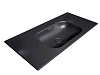 Раковина Boheme Vallessi 80 антрацит керамика 838-080-A