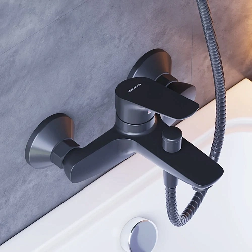 Смеситель для ванны Damixa RedBlu Origin Bit 771000300 черный Смеситель для ванны Damixa RedBlu Origin Bit 771000300 черный