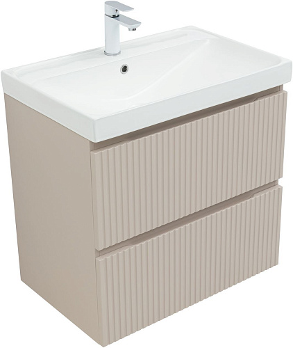 Тумба под раковину Aquanet Джейн Flat 70 00343976 бежевый Тумба под раковину Aquanet Джейн Flat 70 00343976 бежевый