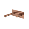 Смеситель для раковины Boheme Stick 125-CB.2 встравиваемый Copper Brushed ручка TOUCH