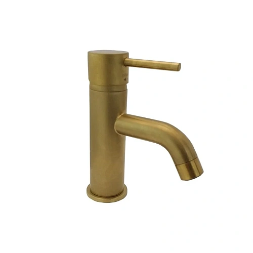 Смеситель для раковины Paini Cox 78PJ211 с донным клапаном, матовое золото PVD Смеситель для раковины Paini Cox 78PJ211 с донным клапаном, матовое золото PVD