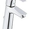 Смеситель для раковины GROHE Eurosmart с цепочкой и средним изливом, хром (23323001) Смеситель для раковины GROHE Eurosmart с цепочкой и средним изливом, хром (23323001)