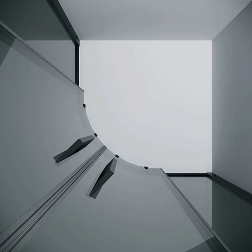 Душевой уголок GROSSMAN Cosmo 301.K33.02.9090.21.10 (90x90x195) полукруг,раздвижн,черн.матов,стекло тонирован Душевой уголок GROSSMAN Cosmo 301.K33.02.9090.21.10 (90x90x195) полукруг,раздвижн,черн.матов,стекло тонирован