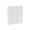 Картинка анонса товара «зеркальный шкаф grossman адель-70 см пр. с led подсветкой 70x80 207004»