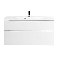 Детальная картинка товара «тумба под раковину belbagno marino-h60-1200-2c-so-bl-p подвесная 1200x450 bianco lucido»