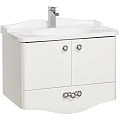 Тумба с раковиной Aquaton Венеция 75 1A1509K0VN010 белая Тумба с раковиной Aquaton Венеция 75 1A1509K0VN010 белая