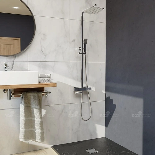 Душевая система RGW Shower Panels SP-22 хром Душевая система RGW Shower Panels SP-22 хром
