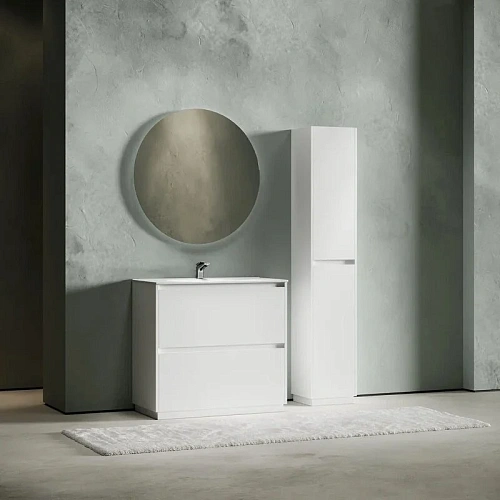 Тумба под раковину Sancos Libra Floor LB90FW напольная, 890х450х840 белый глянец Тумба под раковину Sancos Libra Floor LB90FW напольная, 890х450х840 белый глянец