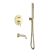 Душевая система AQUAme AQM8406BG золото шлифованное