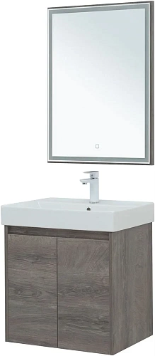 Комплект мебели Aquanet Nova Lite 60 дуб рошелье (2 дверцы) 00302533 Комплект мебели Aquanet Nova Lite 60 дуб рошелье (2 дверцы) 00302533