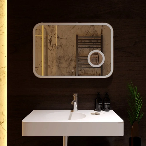 Зеркало SILVER MIRRORS 1000x800 Сенсорный выключатель Эльза (ФР-00002155) Зеркало SILVER MIRRORS 1000x800 Сенсорный выключатель Эльза (ФР-00002155)