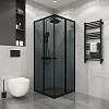 Душевой уголок Niagara Eco NG-1009-14QT (90x90x190) квадратная, раздвиж, профиль черный, стекло тонированное (4мм) Душевой уголок Niagara Eco NG-1009-14QT (90x90x190) квадратная, раздвиж, профиль черный, стекло тонированное (4мм)