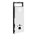 Детальная картинка товара «инсталляция для унитаза wasserkraft salm 27tlt.010.me.wh.wh04 с клавишей смыва белый»