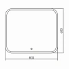 Зеркало GROSSMAN COMFORT (800x680) с сенсорным выключателем 680680 Зеркало GROSSMAN COMFORT (800x680) с сенсорным выключателем 680680