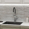 Смеситель для кухни Sancos Pride SC4011BNG с гибким изливом, нержавеющая сталь Смеситель для кухни Sancos Pride SC4011BNG с гибким изливом, нержавеющая сталь