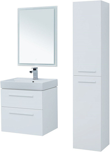 Тумба под раковину Aquanet Nova 60 белый (2 ящика) 00242279 Тумба под раковину Aquanet Nova 60 белый (2 ящика) 00242279