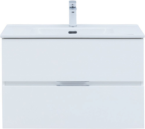 Тумба под раковину Aquanet Алвита New 80 2 ящика, белый матовый 00277514 Тумба под раковину Aquanet Алвита New 80 2 ящика, белый матовый 00277514