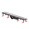 Картинка анонса товара «душевой лоток am.pm prime flow w02sc-p11-070-01sb flow cut gradient 70см, сталь матовая»