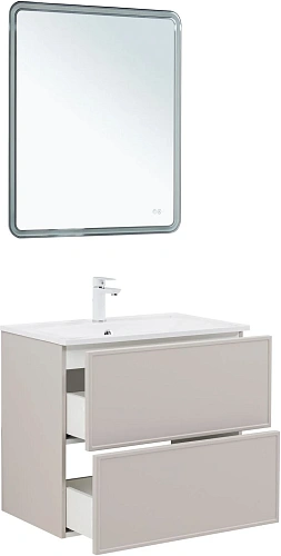 Тумба под раковину Aquanet Арт 75 00343967 бежевый Тумба под раковину Aquanet Арт 75 00343967 бежевый