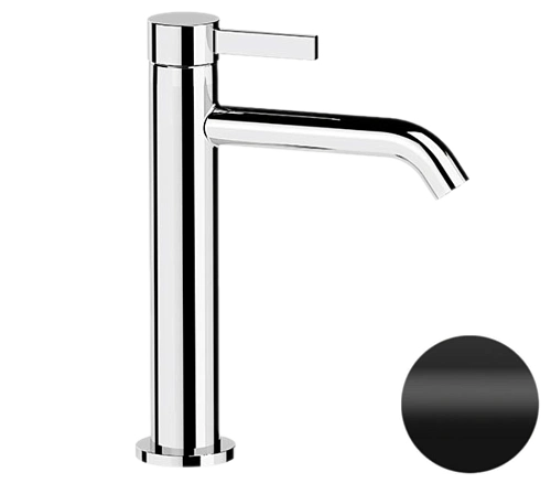 Смеситель для раковины Remer Metrica MC12ANO, черный матовый Смеситель для раковины Remer Metrica MC12ANO, черный матовый