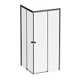Душевой уголок AM.PM X-joy W94G-403-9090-BТ1К 90x90 черный матовый, стекло прозрачное Душевой уголок AM.PM X-joy W94G-403-9090-BТ1К 90x90 черный матовый, стекло прозрачное