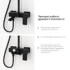 Душевая система WasserKRAFT A27701 черный Душевая система WasserKRAFT A27701 черный