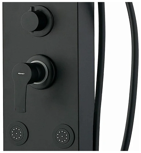 Душевая панель Aquanet Galaxy Black AP40-05 Душевая панель Aquanet Galaxy Black AP40-05