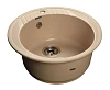 Кухонная мойка GranFest Rondo R-520 беж бежевый