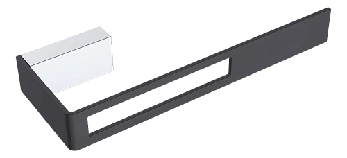 Полотенцедержатель Boheme Сhrome & Black Q 10945-CR-B Полотенцедержатель Boheme Сhrome & Black Q 10945-CR-B