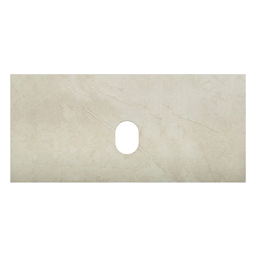 Столешница BelBagno KEP-100-MCO-W0 1000x460 Marmo Crema Opaco из керамогранита без отверстия под смеситель Столешница BelBagno KEP-100-MCO-W0 1000x460 Marmo Crema Opaco из керамогранита без отверстия под смеситель