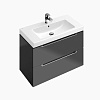 Картинка анонса товара «тумба под раковину villeroy &amp; boch subway 2.0 a69610fq (a696 10 fq) oak graphite»