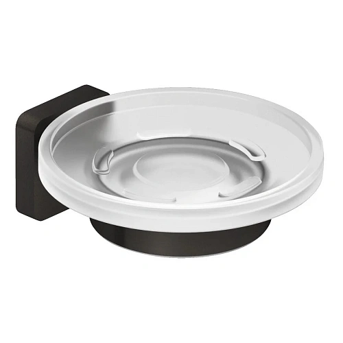 Мыльница Kludi VELA S 25985N2 оружейная сталь Мыльница Kludi VELA S 25985N2 оружейная сталь