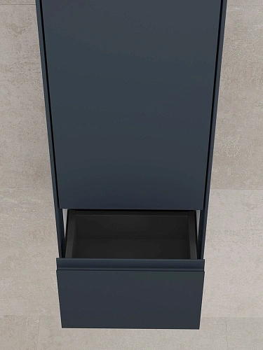 Шкаф-пенал Style Line ЛИМА 36 ЛС-00002347 подвесной черный Шкаф-пенал Style Line ЛИМА 36 ЛС-00002347 подвесной черный