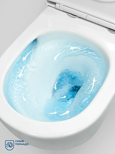 Унитаз подвесной BelBagno ETNA BB008CH-TOR/SC безободковый с сиденьем и смывом TORNADO Унитаз подвесной BelBagno ETNA BB008CH-TOR/SC безободковый с сиденьем и смывом TORNADO