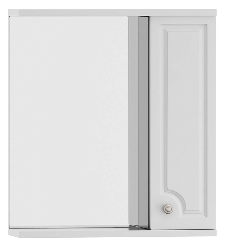 Зеркальный шкаф DORFF M95MPR0601WG32 правый 60см, с подсветкой, белый Зеркальный шкаф DORFF M95MPR0601WG32 правый 60см, с подсветкой, белый