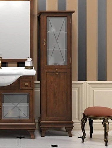 Шкаф-пенал Opadiris Борджи, светлый орех, правый Z0000003720 Шкаф-пенал Opadiris Борджи, светлый орех, правый Z0000003720