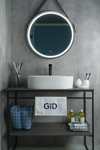 Раковина Gid N9025 51111 накладная белая 56x35x14 Раковина Gid N9025 51111 накладная белая 56x35x14