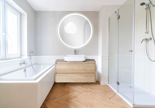 Зеркало BelBagno SPC-RNG-900-LED-TCH 12W 220-240V 900x30 с подсветкой и сенсорным выключателем Зеркало BelBagno SPC-RNG-900-LED-TCH 12W 220-240V 900x30 с подсветкой и сенсорным выключателем