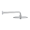 Картинка анонса товара «верхний душ grohe euphoria 260 smartcontrol с душевым кронштейном 380 мм, расход 9,5 л/мин, хром (26 26459000»