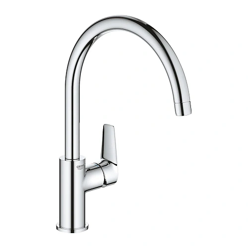 Смеситель для кухни Grohe Start Edge с высоким C-образным изливом, хром (31369001) Смеситель для кухни Grohe Start Edge с высоким C-образным изливом, хром (31369001)