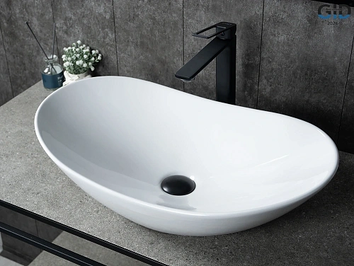 Раковина Gid N9811 51175 накладная белая 61x37x15 Раковина Gid N9811 51175 накладная белая 61x37x15